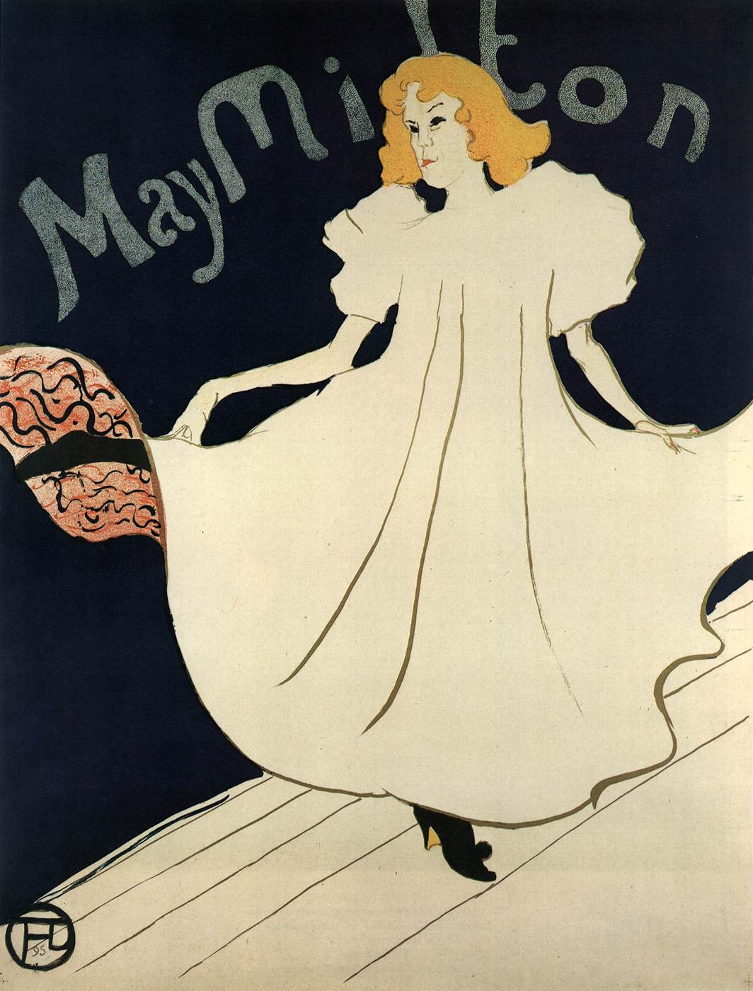 May Milton by TOULOUSE-LAUTREC, Henri de