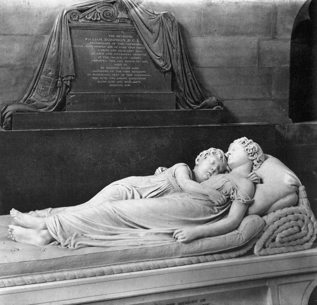 Robinson Monument: The Sleeping Children by CHANTREY, Sir Francis Legatt