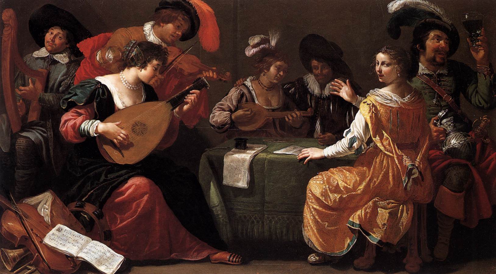 Music-making Company by BIJLERT, Jan van