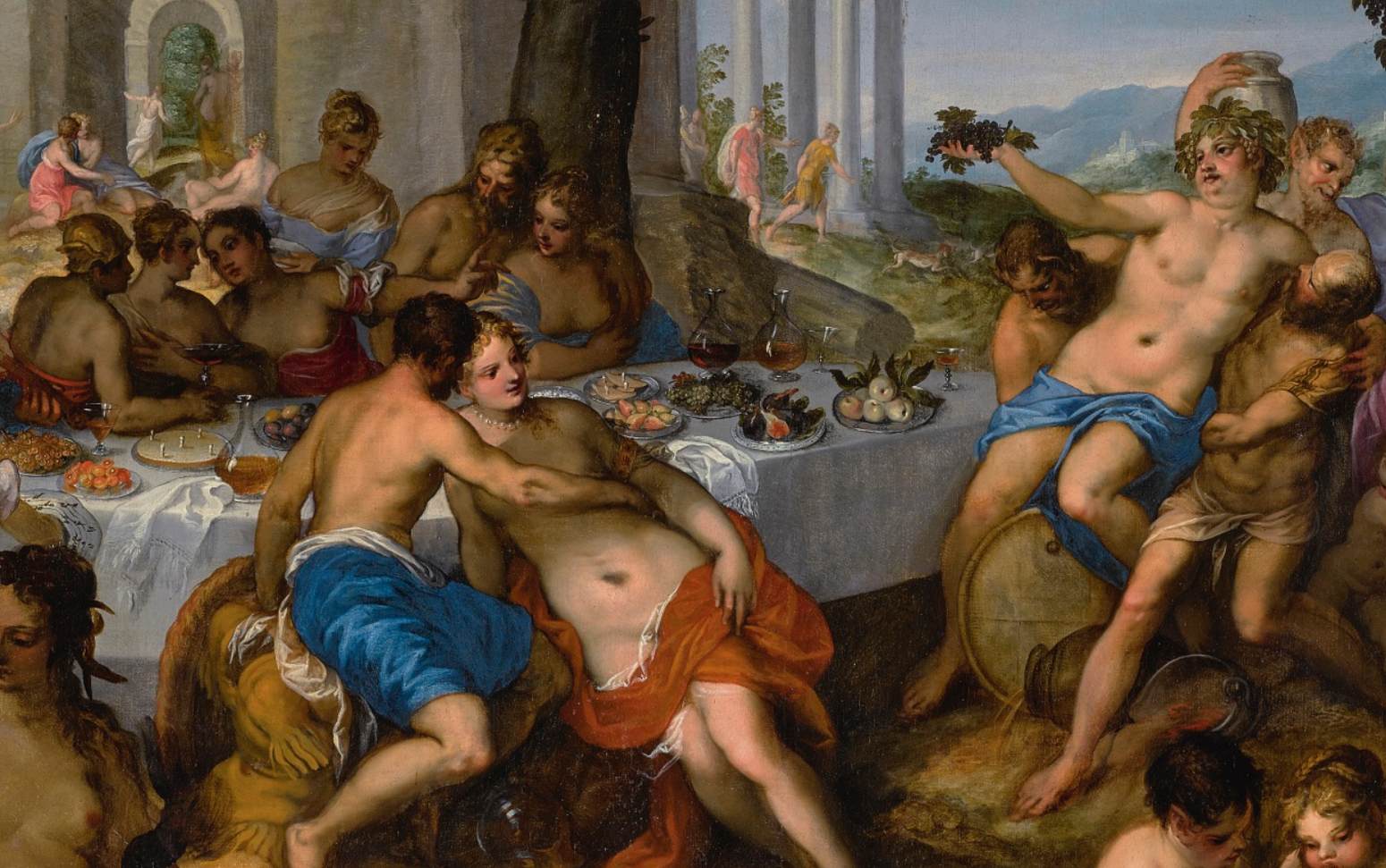 Feast of the Gods (detail) by ROTTENHAMMER, Hans I