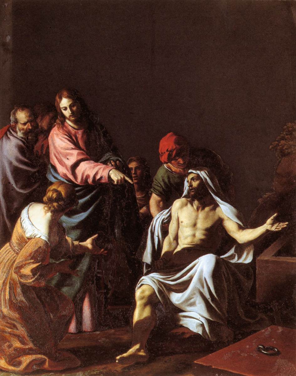 The Raising of Lazarus by TURCHI, Alessandro