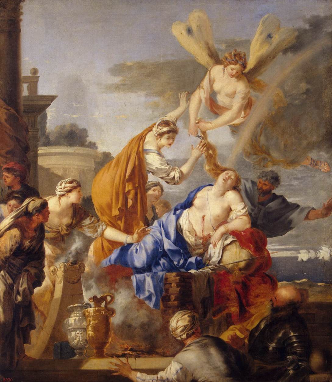 Death of Dido by BOURDON, Sébastien