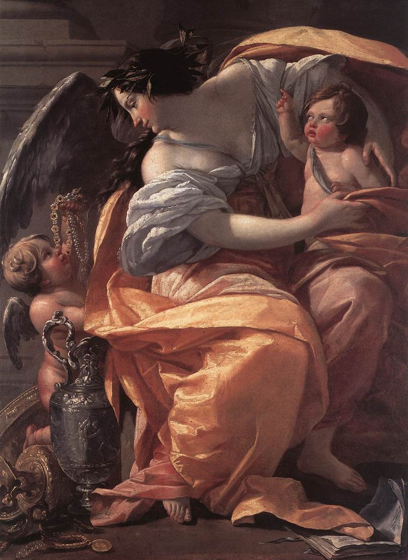 Allegory of Wealth by VOUET, Simon