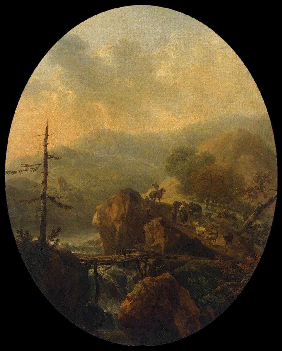 Mountain Landscape by TAUNAY, Nicolas Antoine