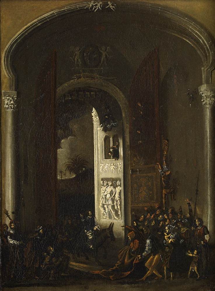 Entry of Christ into Jerusalem by NOMÉ, François de