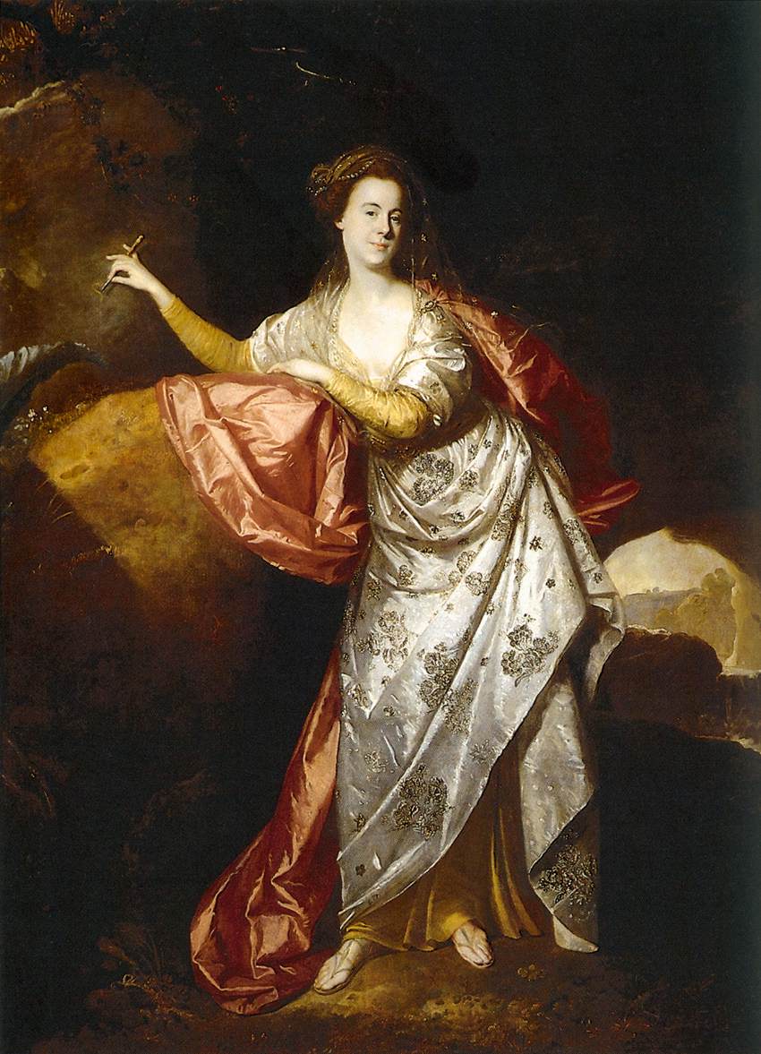 Portrait of Ann Brown in the Role of Miranda by ZOFFANY, Johann