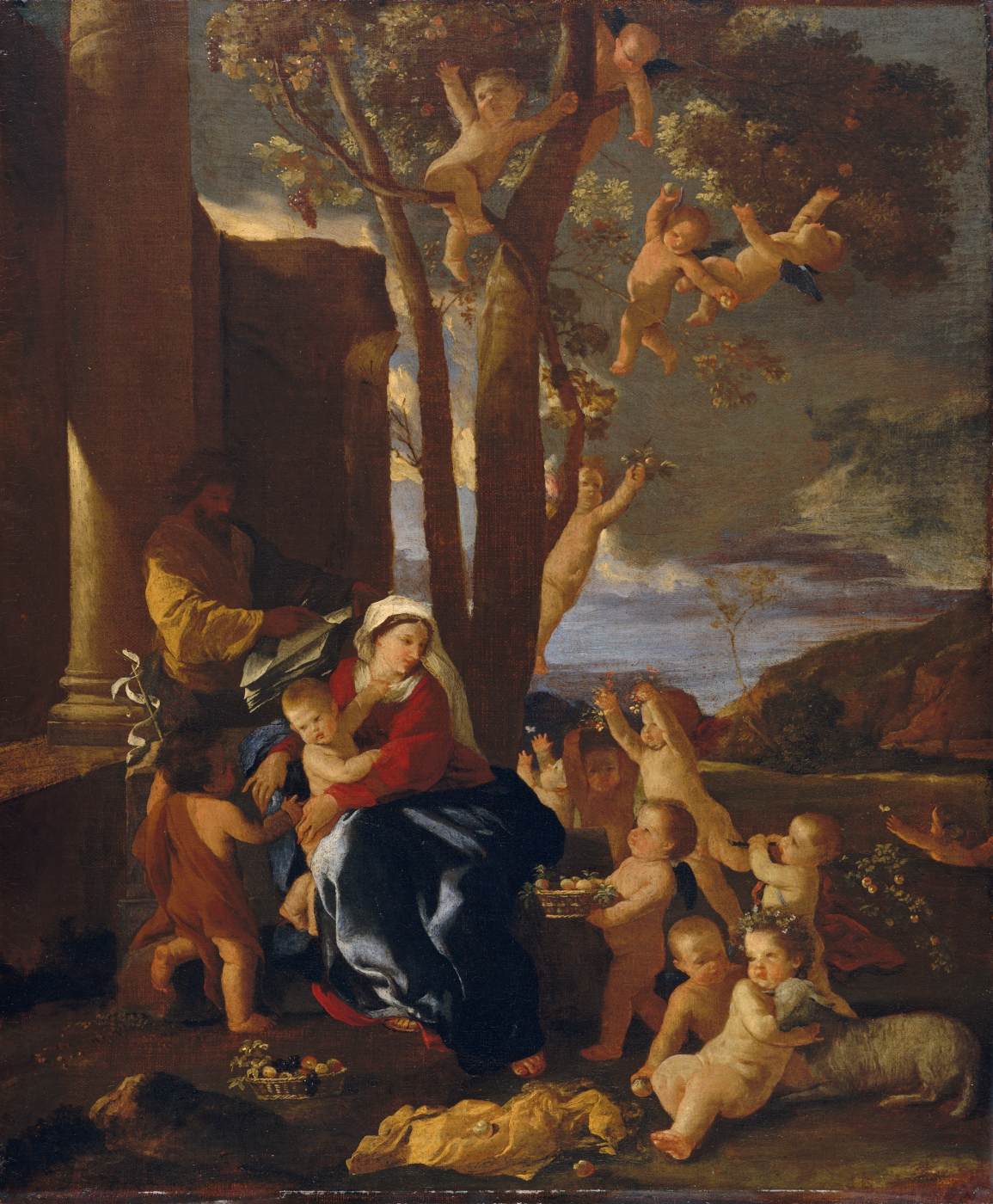 Holy Family with St John the Baptist by