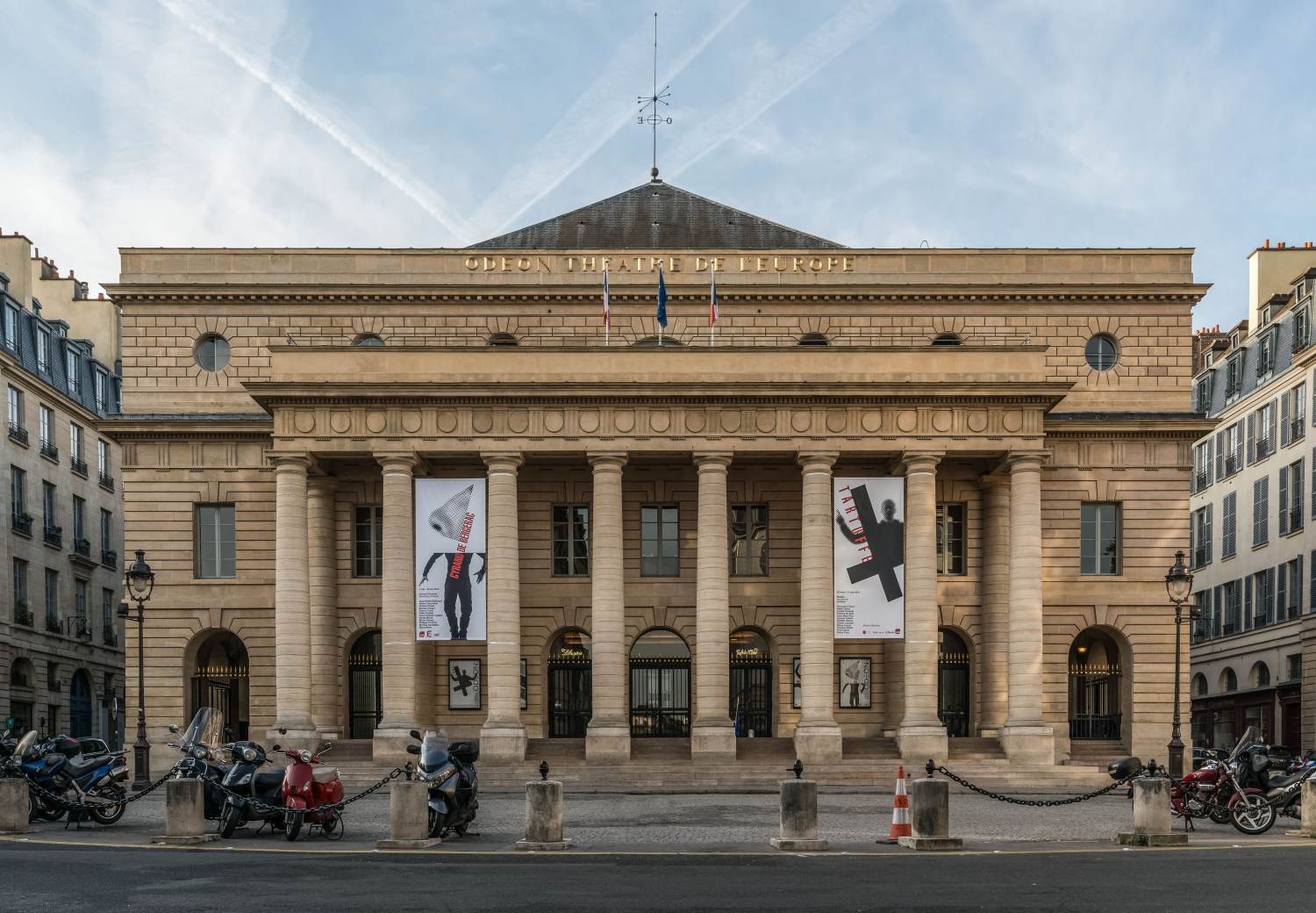 Entrance façade by WAILLY, Charles de