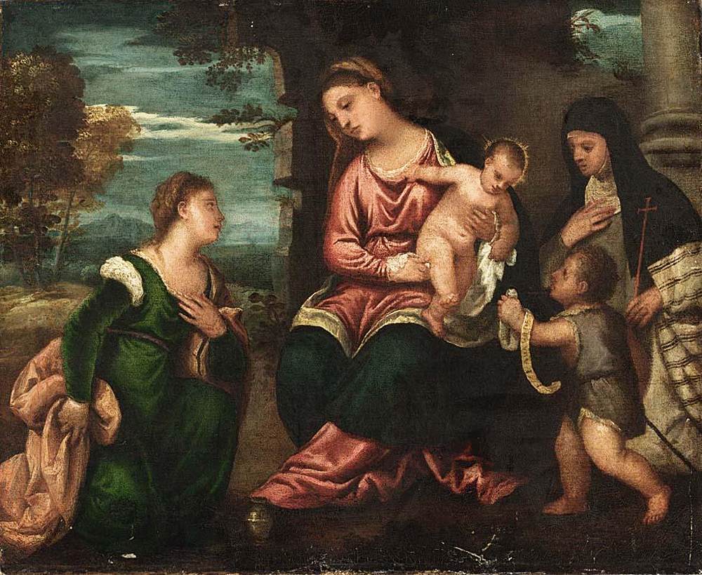 Madonna and Child with Saints by