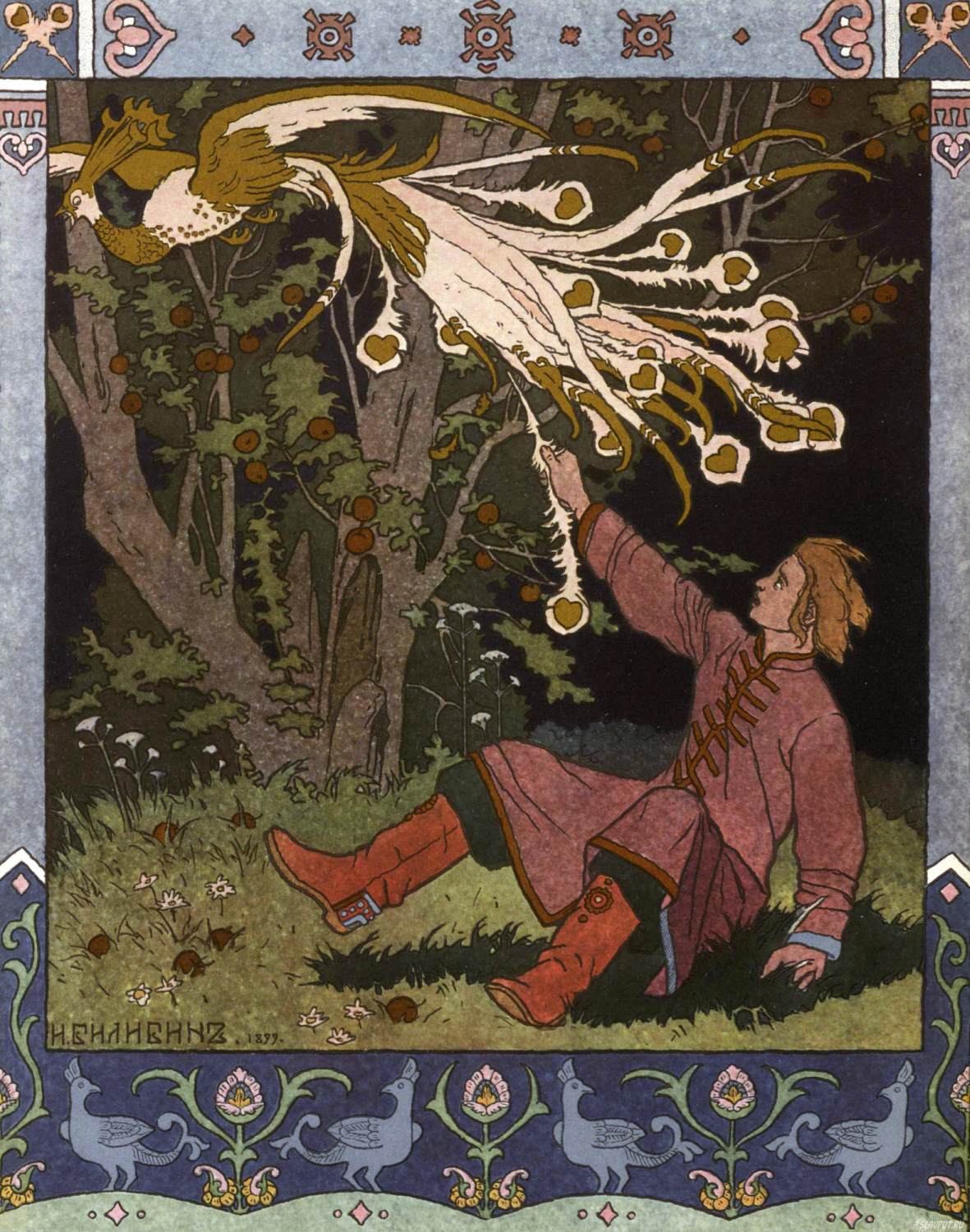 The Firebird by BILIBIN, Ivan Yakovlevich