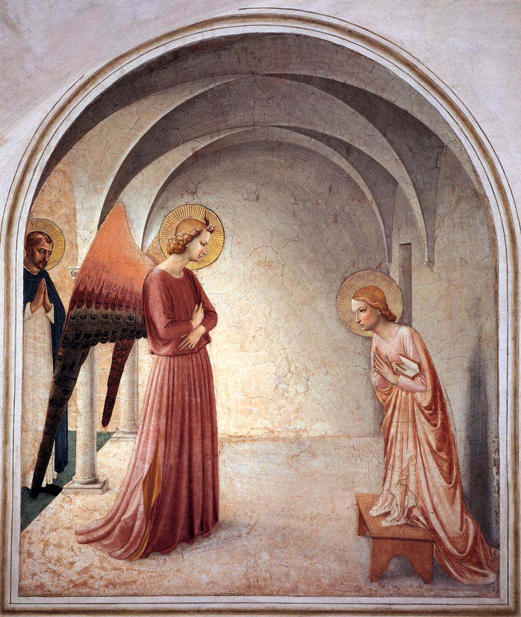 Annunciation (Cell 3) by ANGELICO, Fra