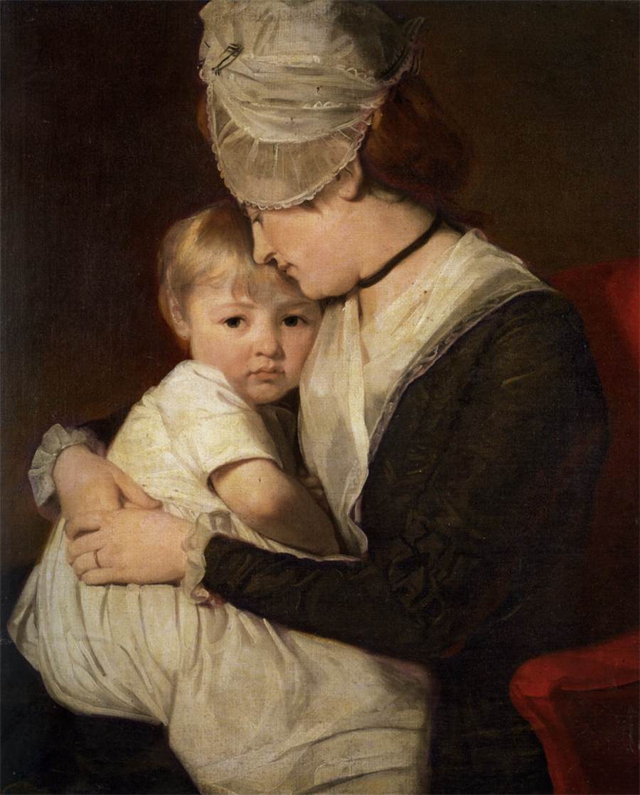 Portrait of Mrs Anne Carwardine and Her Eldest Son, Thomas by