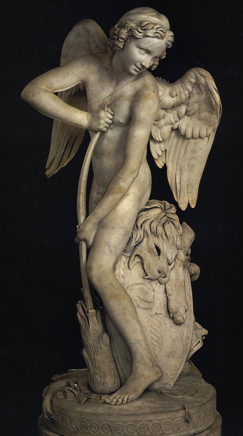 Cupid Making a Bow out of the Club of Hercules by