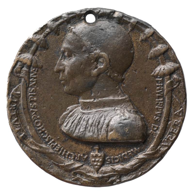 Portrait medal of Filippo de' Medici, Archbishop of Pisa (obverse) by