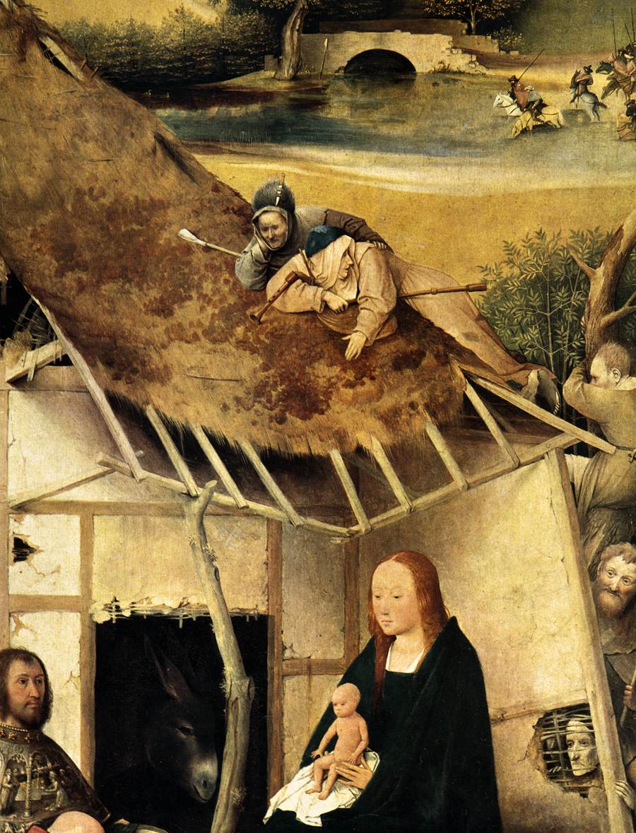 Adoration of the Magi (detail) by BOSCH, Hieronymus