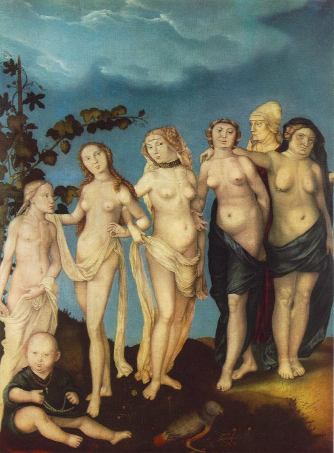 The Seven Ages of Woman by BALDUNG GRIEN, Hans