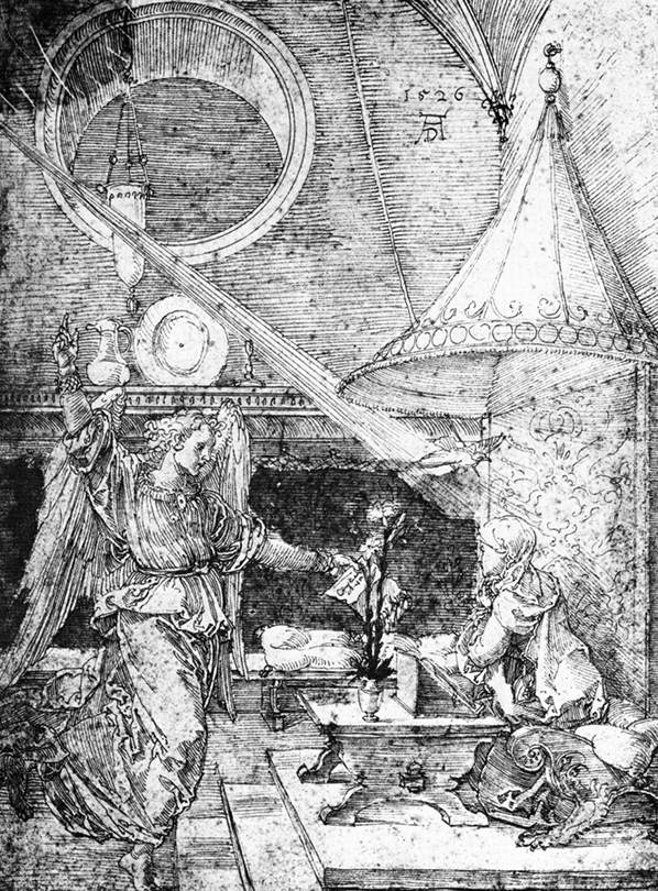 Annunciation by DÜRER, Albrecht