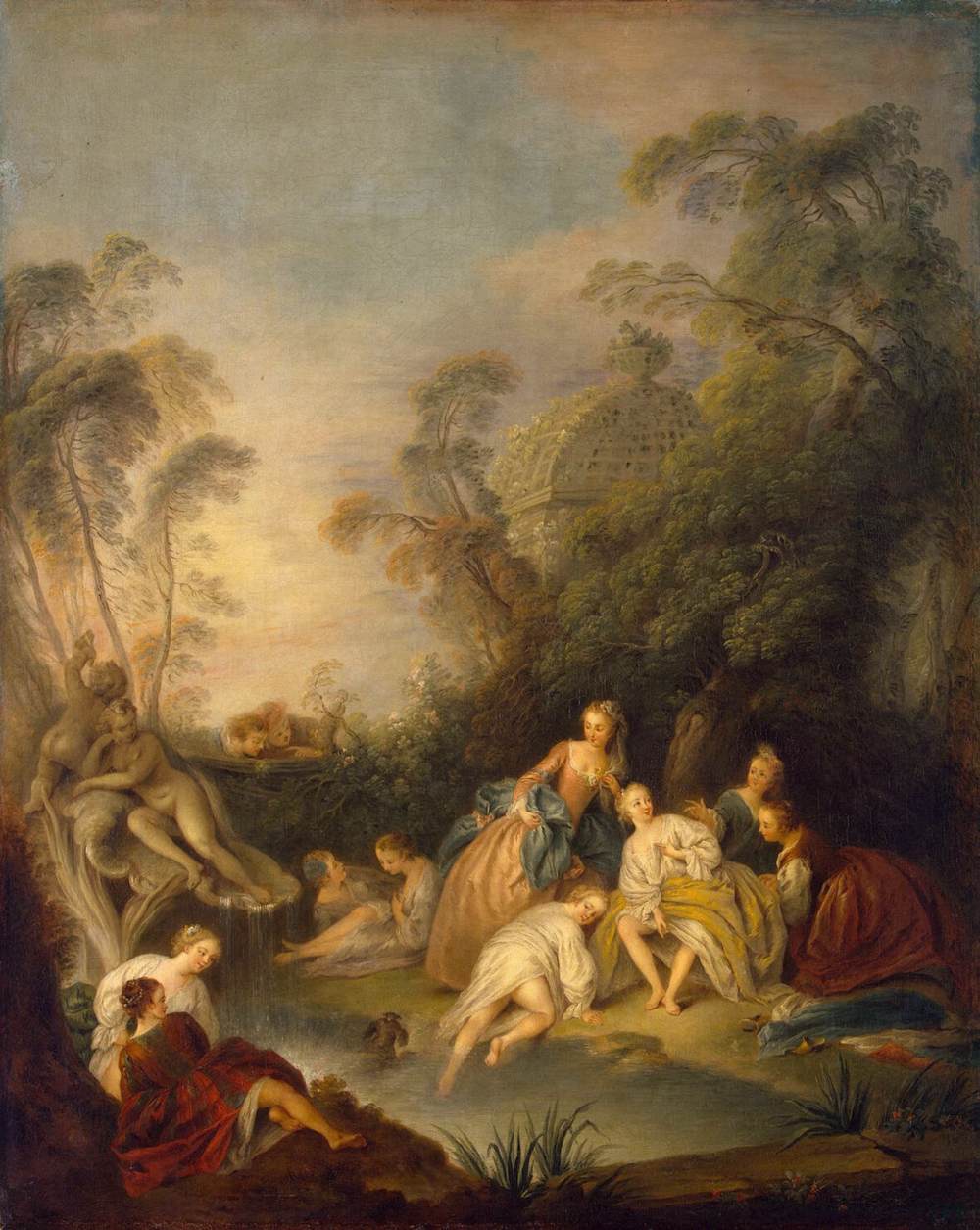 Les Baigneuses (The Bathers) by PATER, Jean Baptiste Joseph