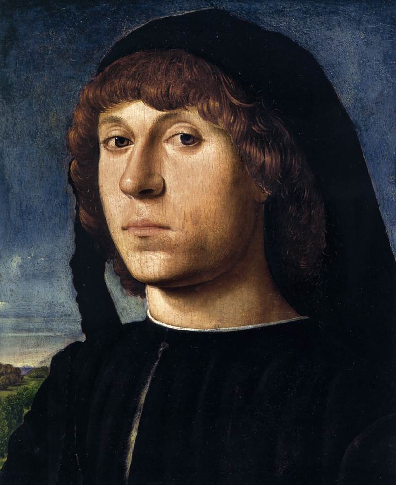 Portrait of a Young Man (detail) by