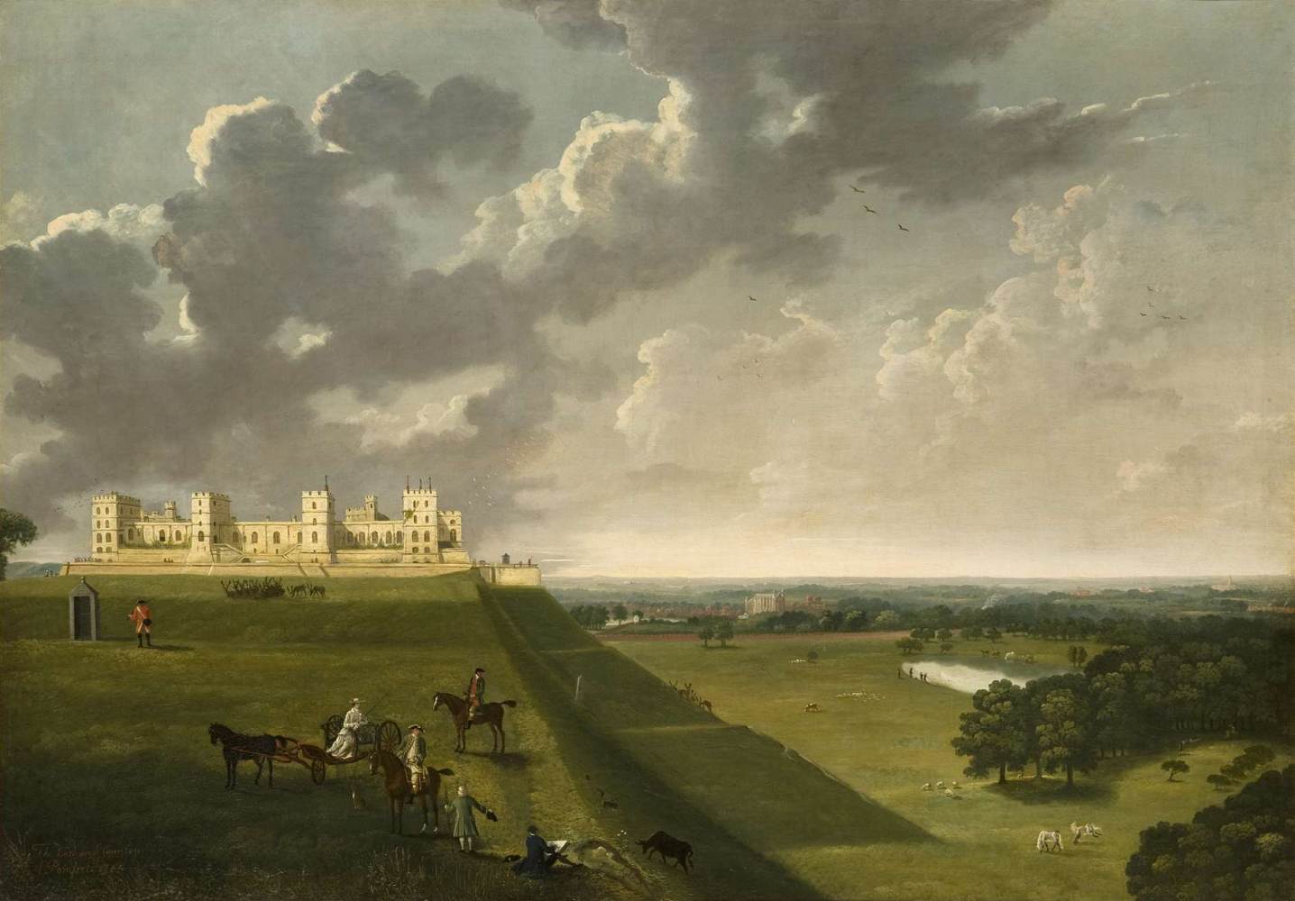 View of Windsor Castle by PUGH, Herbert