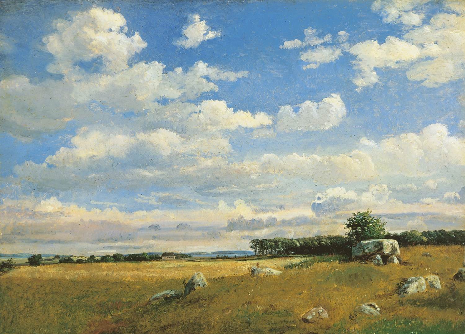 Dolmen on Brandsø by DREYER, Dankvart