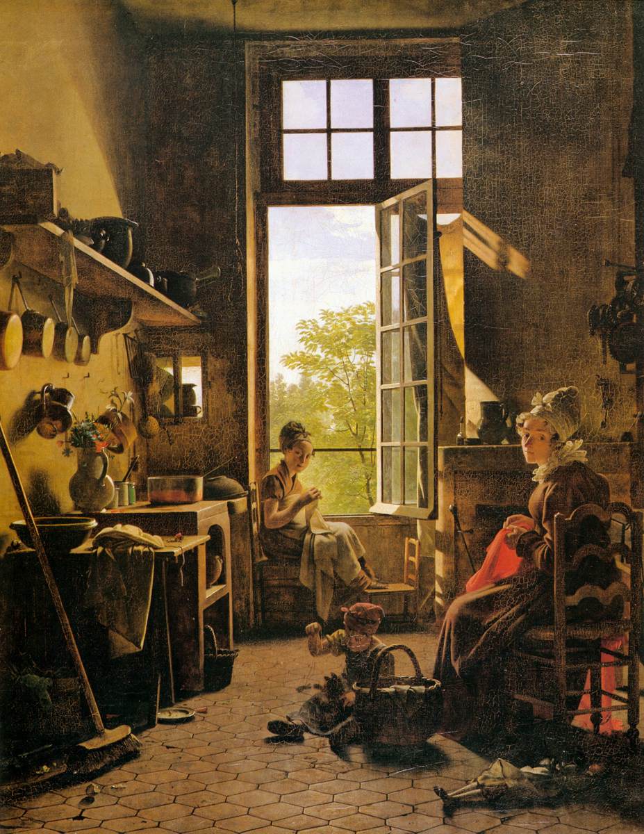 Interior of a Kitchen (detail) by DROLLING, Martin