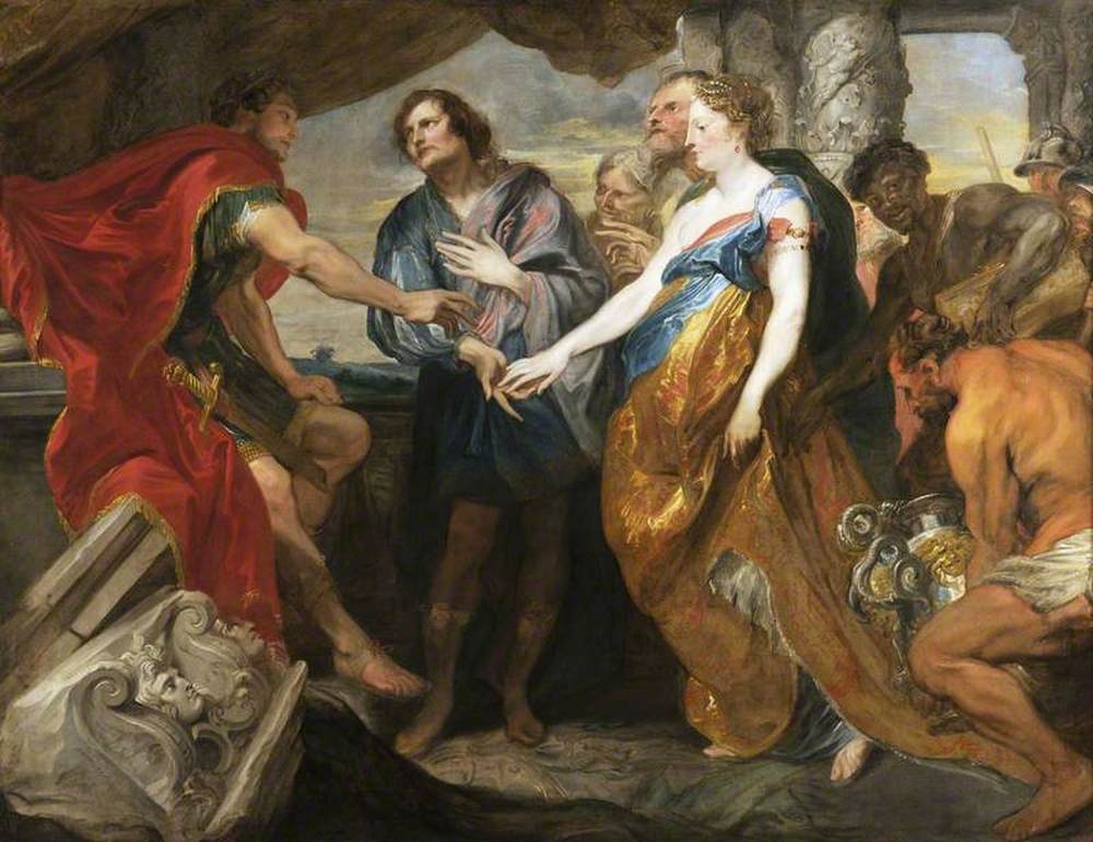 The Continence of Scipio by DYCK, Sir Anthony van