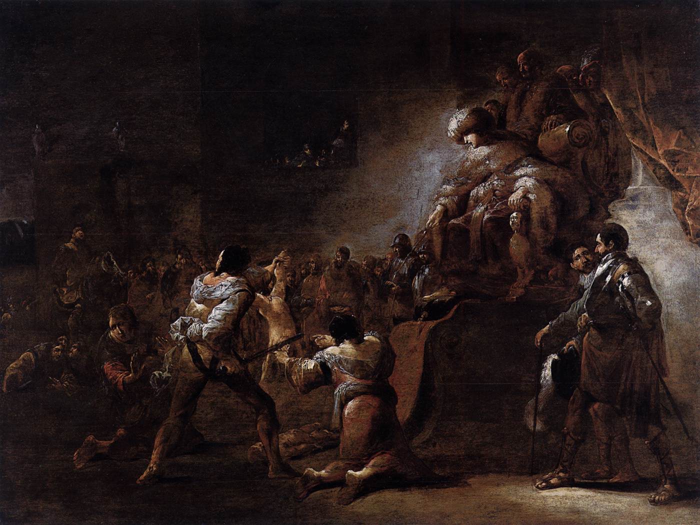 The Judgment of Solomon by BRAMER, Leonaert