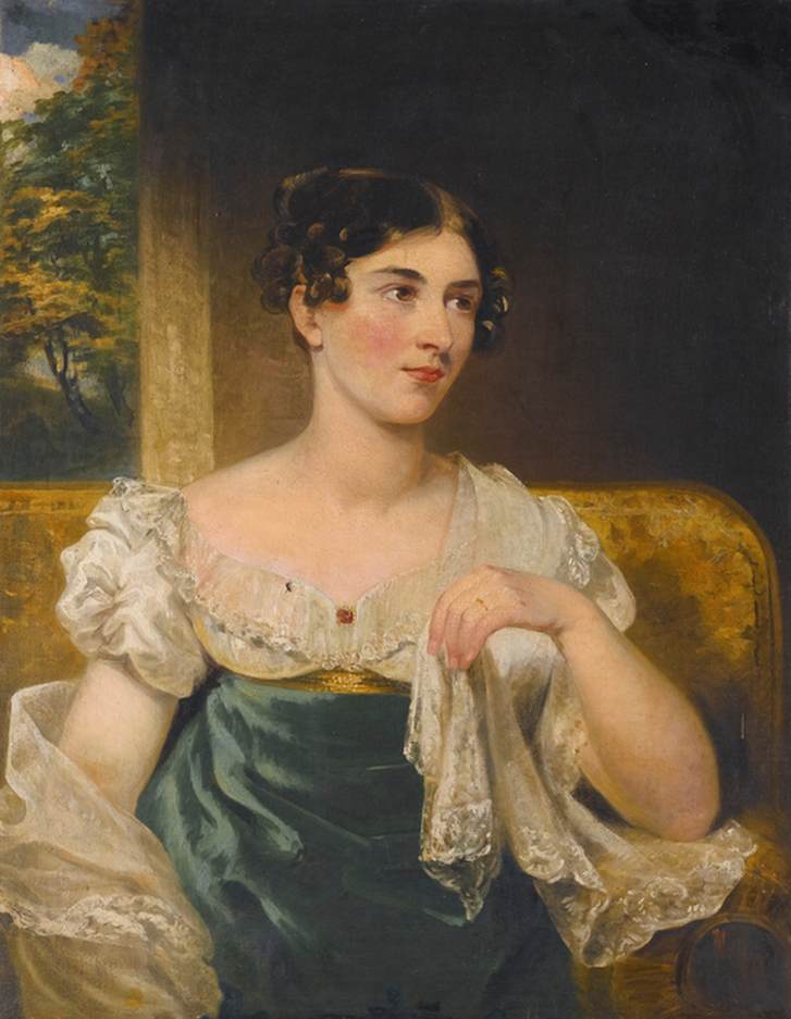 Portrait of Constance Smithson by CLINT, George