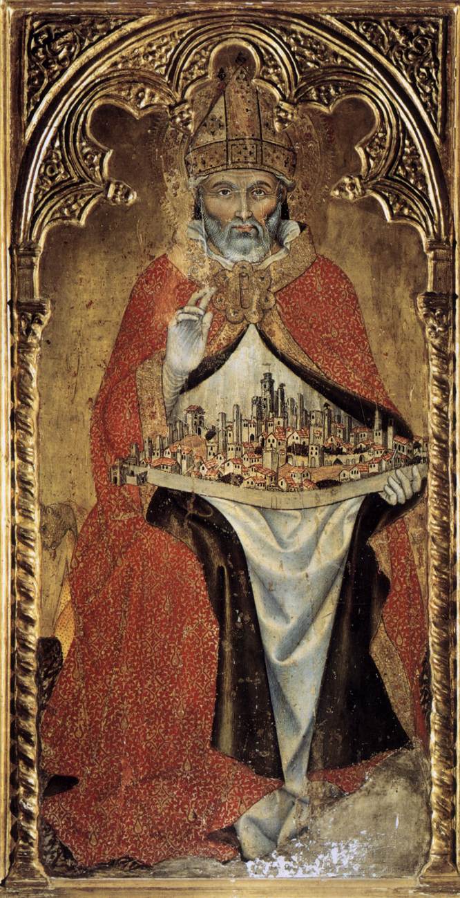 St Gimignano by TADDEO DI BARTOLO