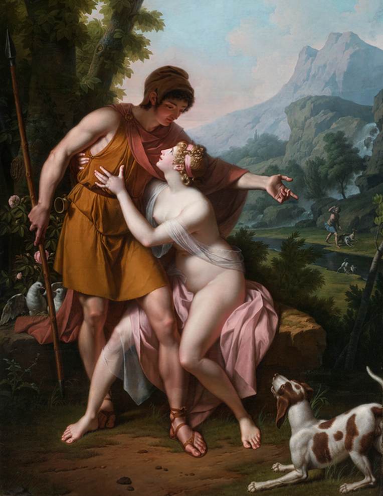 Venus and Adonis by REGNAULT, Jean-Baptiste