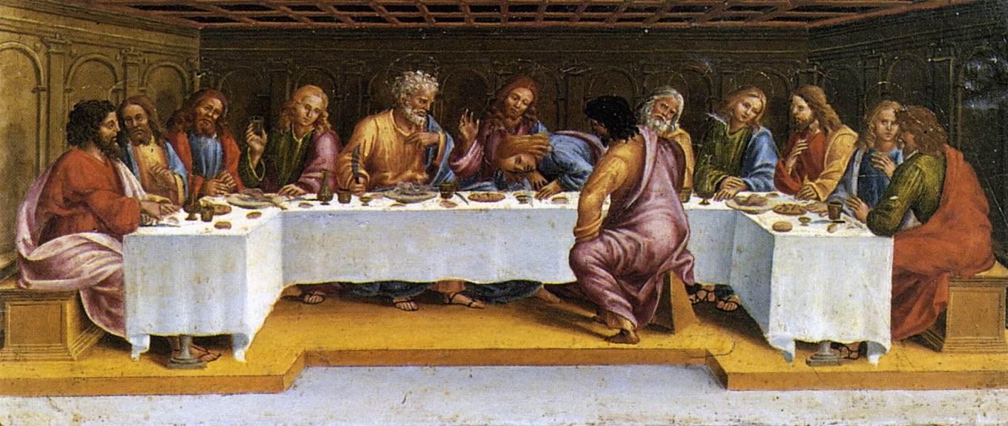 The Last Supper by SIGNORELLI, Luca