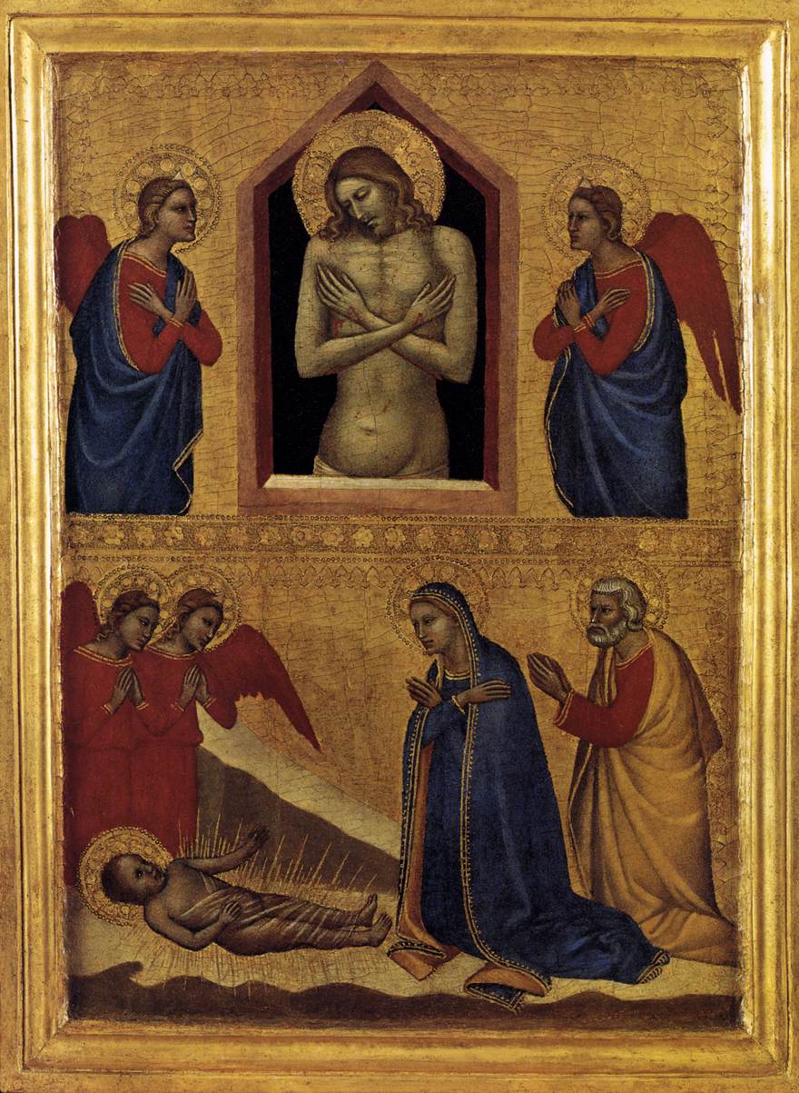 The Dead Christ and the Adoration of the Infant Jesus by