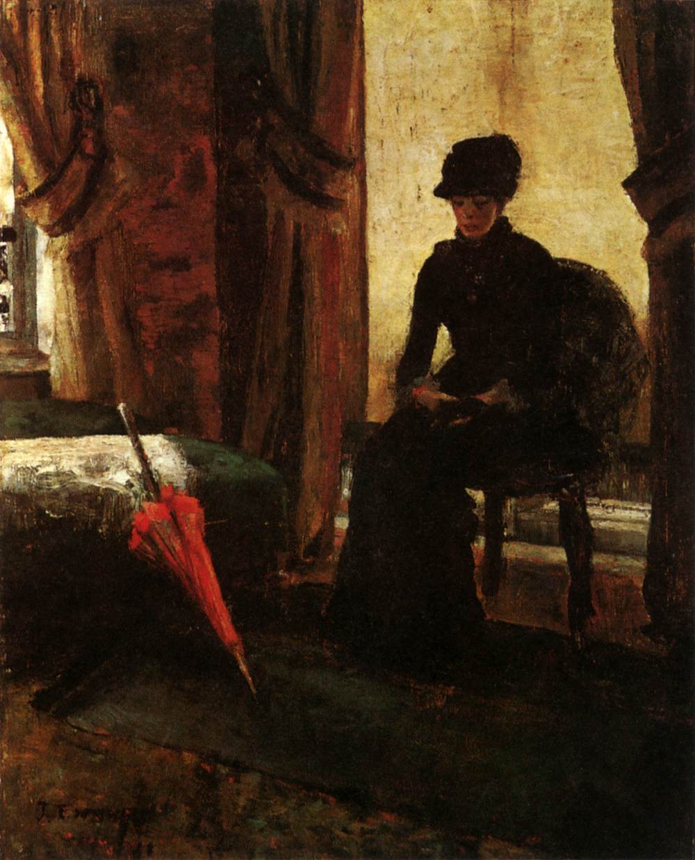 The Dejected Lady by ENSOR, James