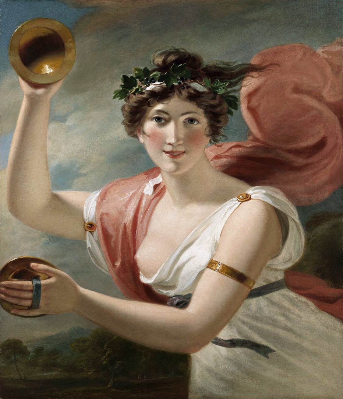 Emma Hamilton as a Bacchante by