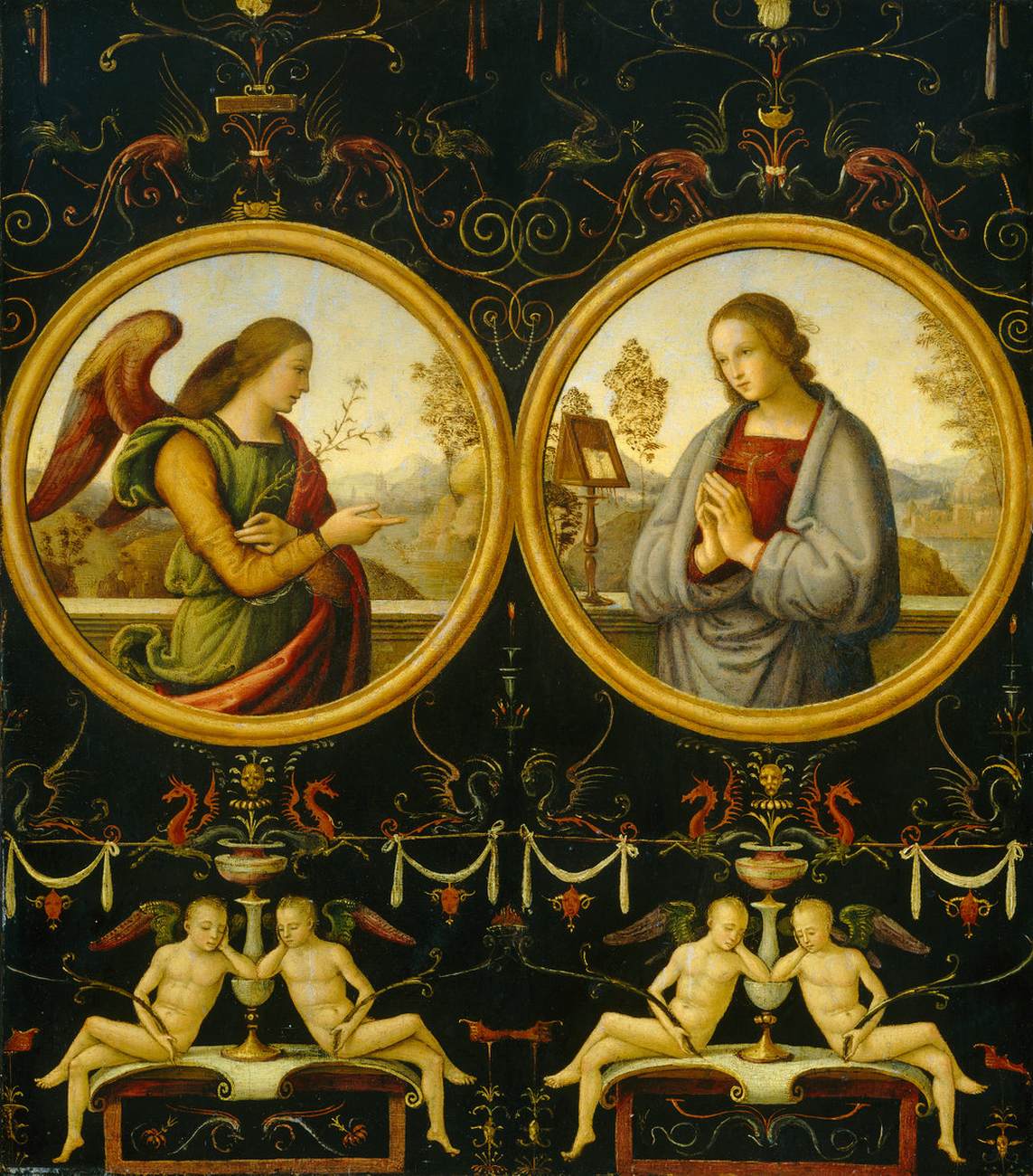 The Annunciation by GIANNICOLA DI PAOLO