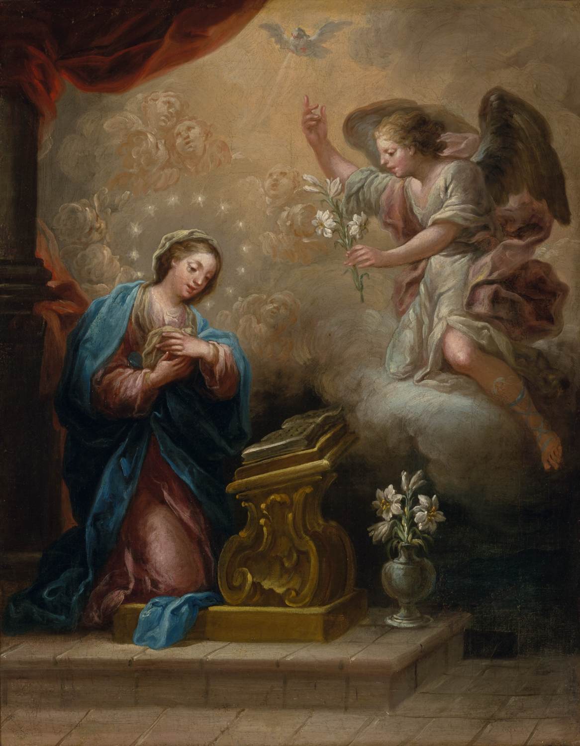 Annunciation by EZQUERRA, Jerónimo Antonio