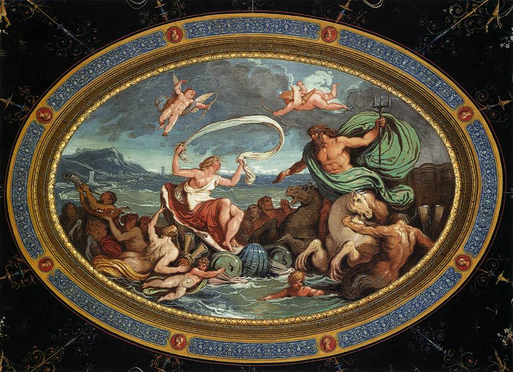 The Marriage of Poseidon and Amphitrite by