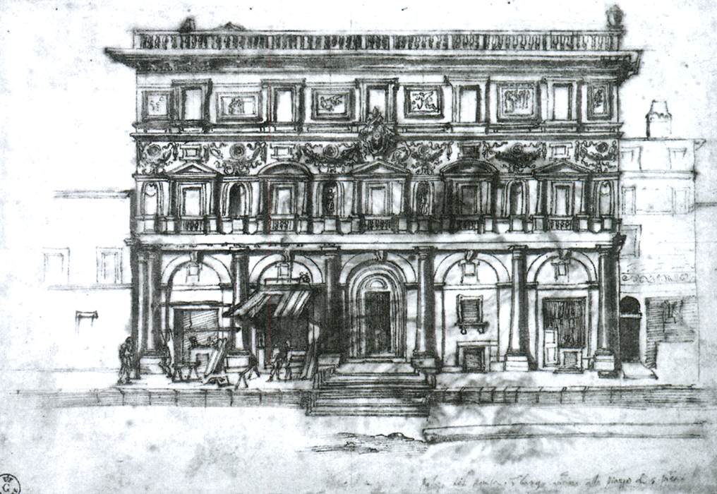 Palazzo Branconio dell'Aquila, Rome by NALDINI, Giovan Battista