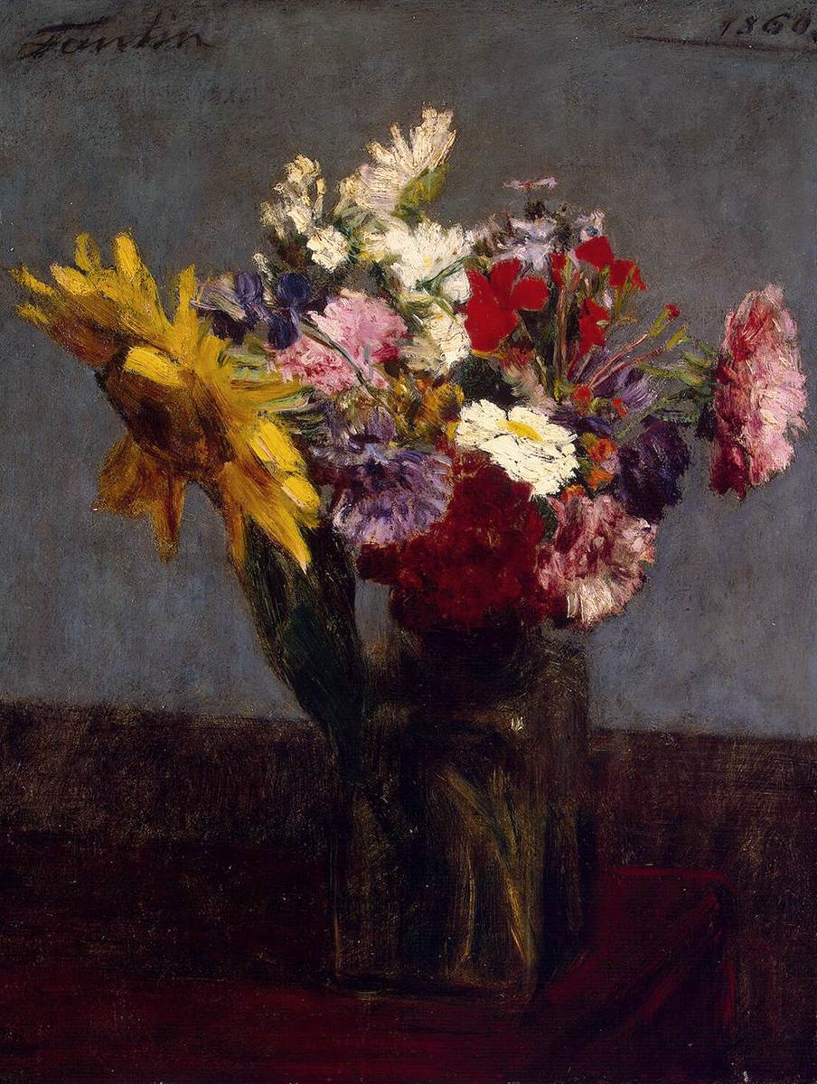 Still-Life of Flowers by FANTIN-LATOUR, Henri