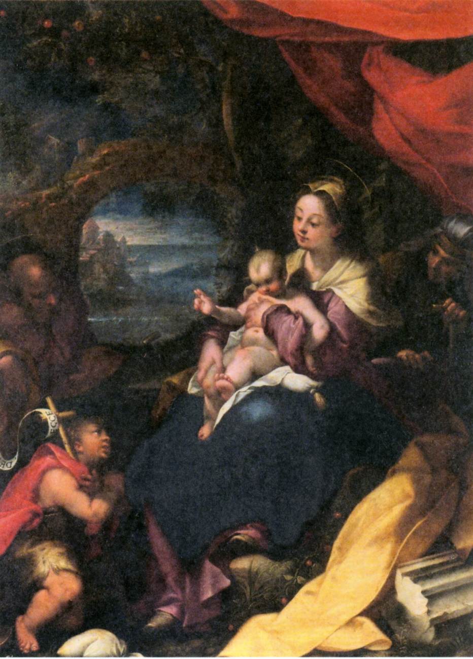 Holy Family by CALVAERT, Denys