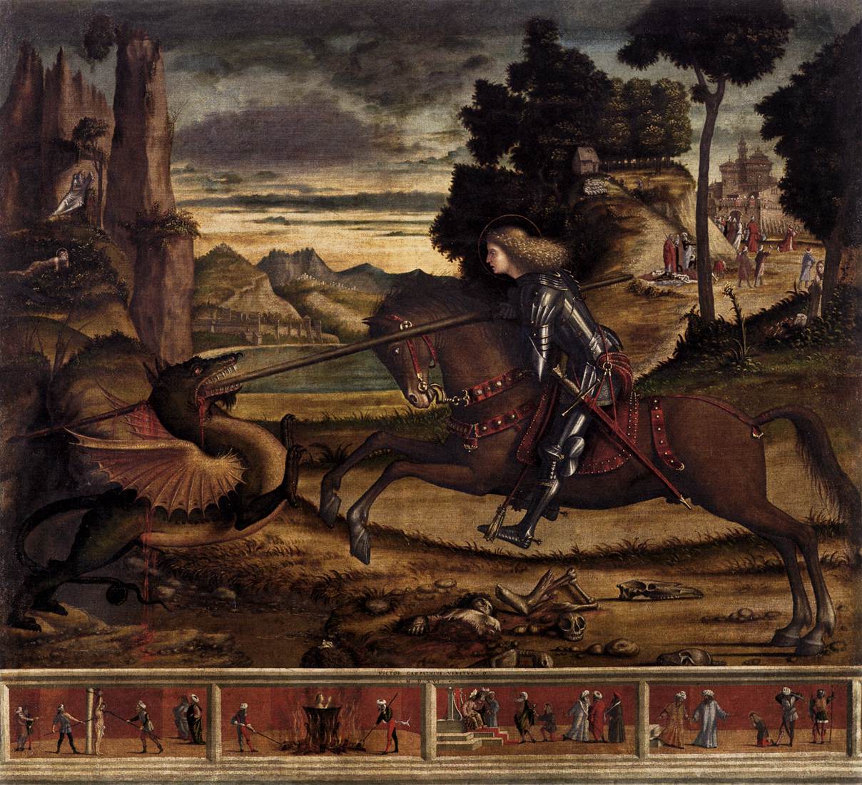 St George and the Dragon by CARPACCIO, Vittore