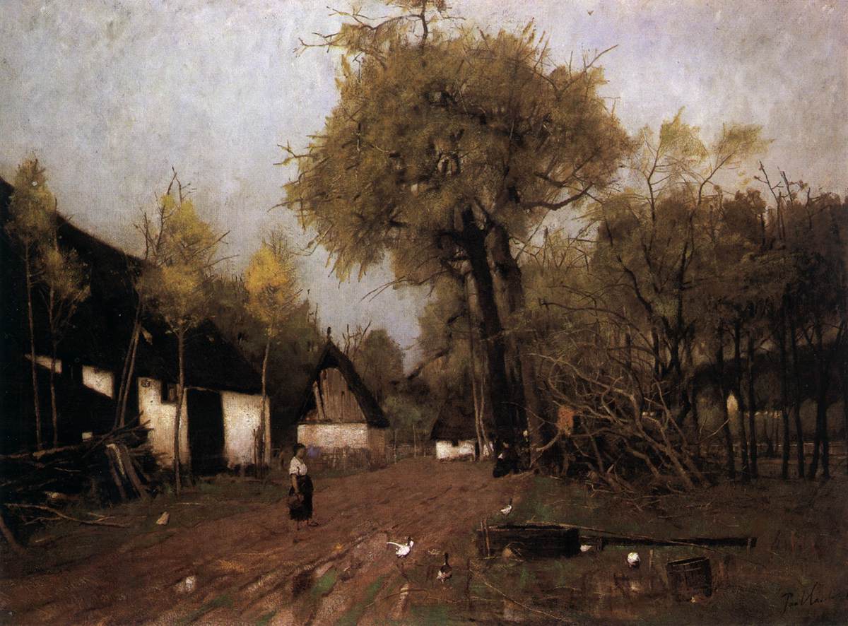 Street of Berzova by PAÁL, László