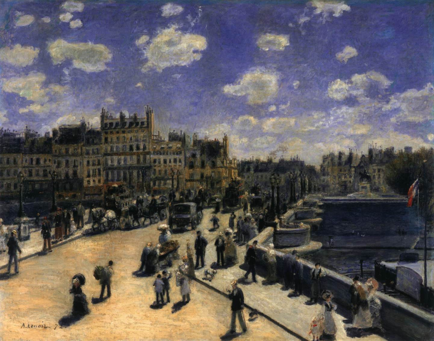 Pont Neuf in Paris by VOORT, Michiel van der, the Elder