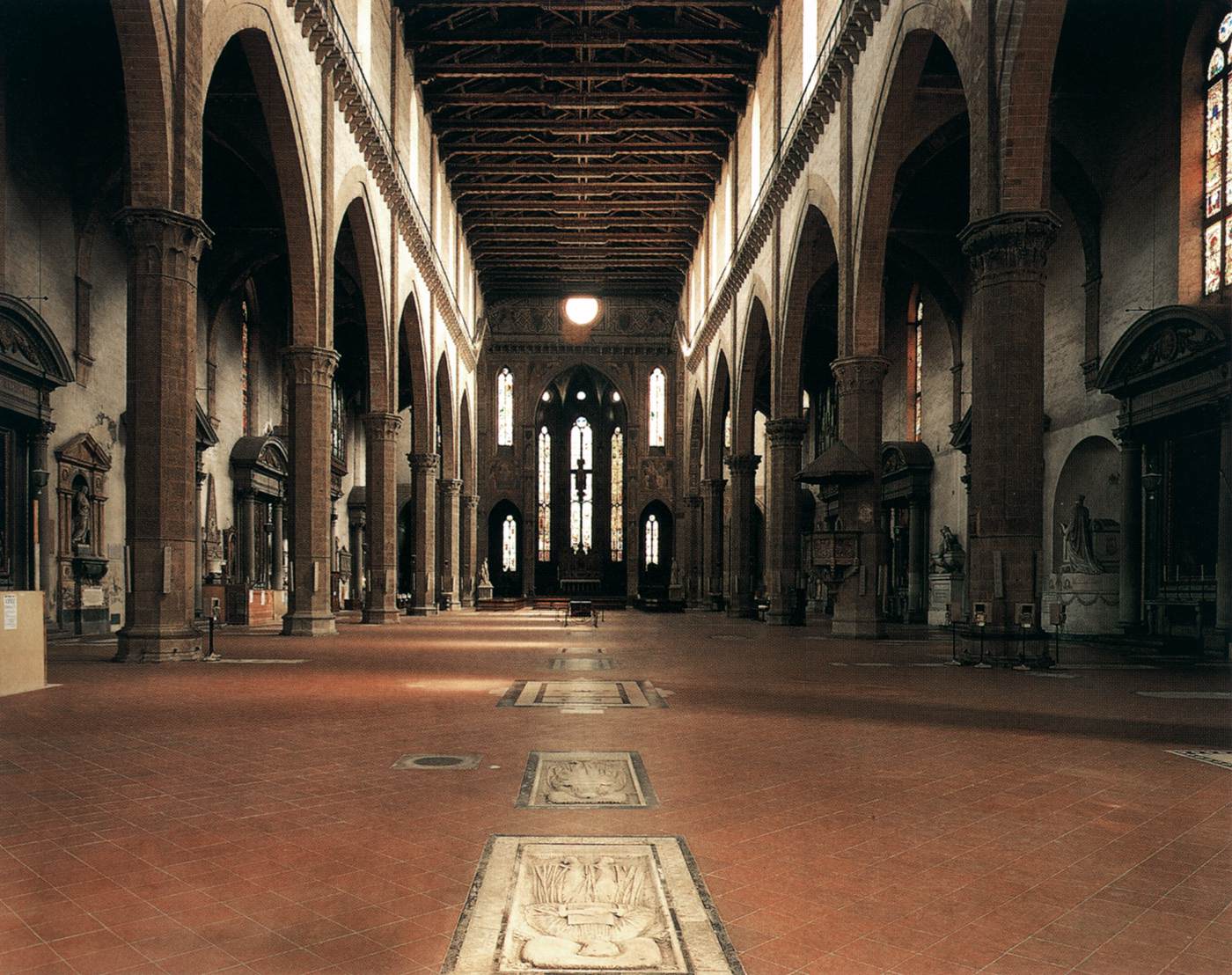 View of the interior by