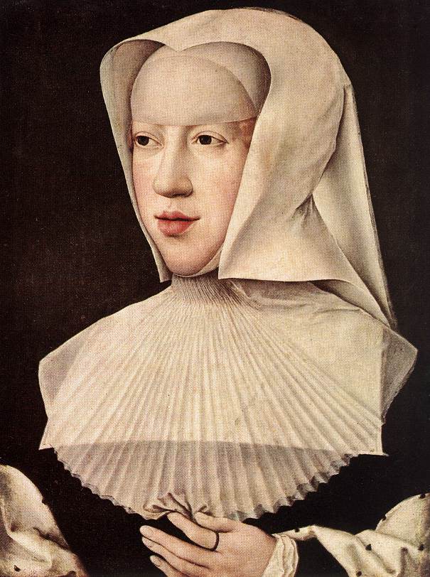 Portrait of Margareta van Oostenrijk by ORLEY, Bernaert van