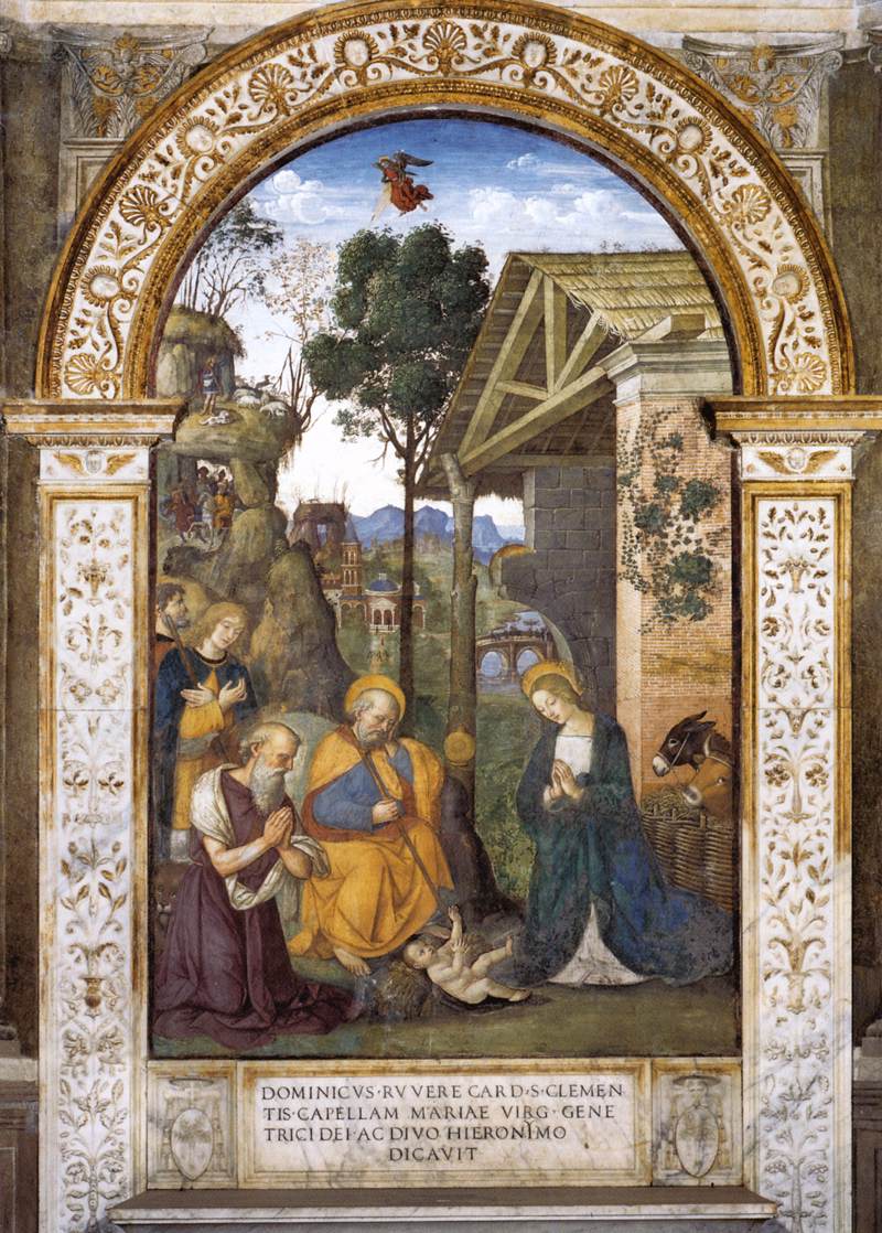 Adoration of the Christ Child by