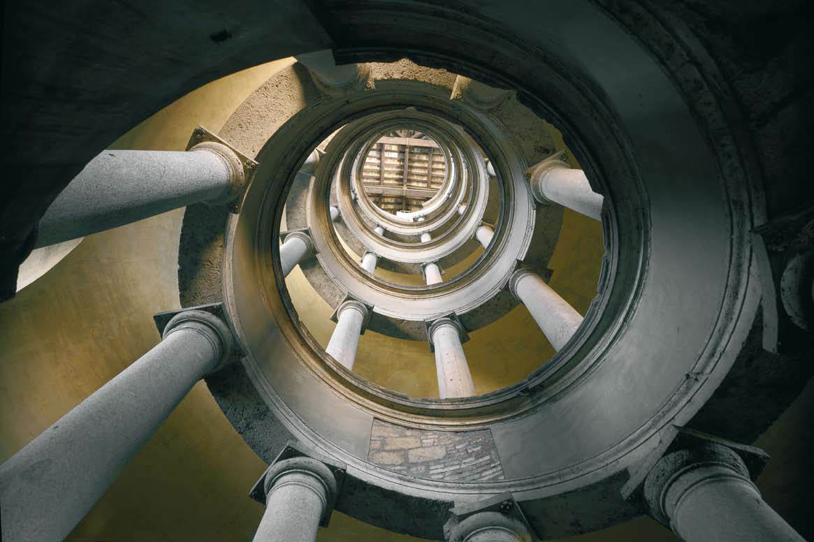 Spiral staircase by BRAMANTE, Donato