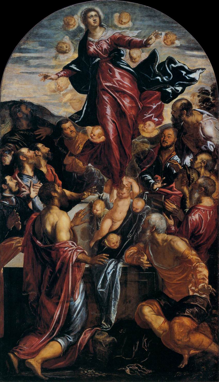 Assumption of the Virgin by TINTORETTO