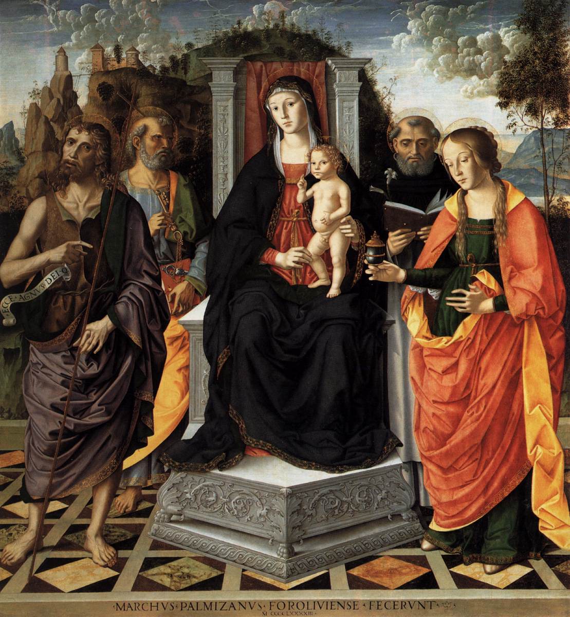 Madonna and Child with Saints by